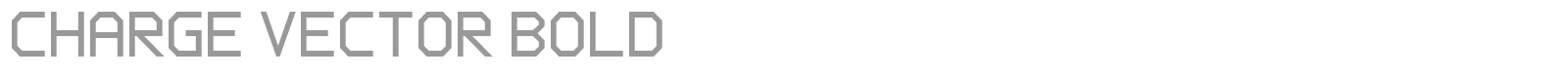Charge Vector font preview